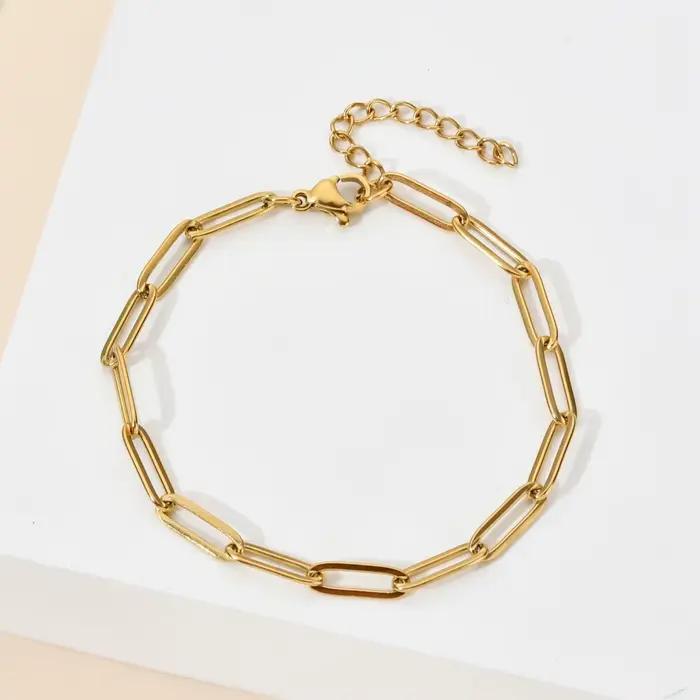 ZMZY – ensemble de bijoux en acier inoxydable, collier ras du cou, style Boho, Hip hop, cadeau à faire soi-même, Bracelets pour femme
