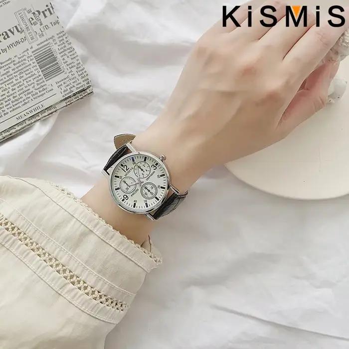 Montre à Quartz pour hommes, bracelet en cuir, mode Business, sport décontracté, montre élégante pour un usage quotidien