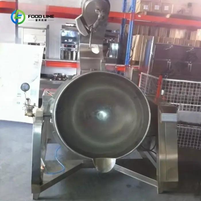Mélangeur électrique industriel automatique pour soupe de riz cuit, ragoût de viande, marmite de cuisson avec mélangeur