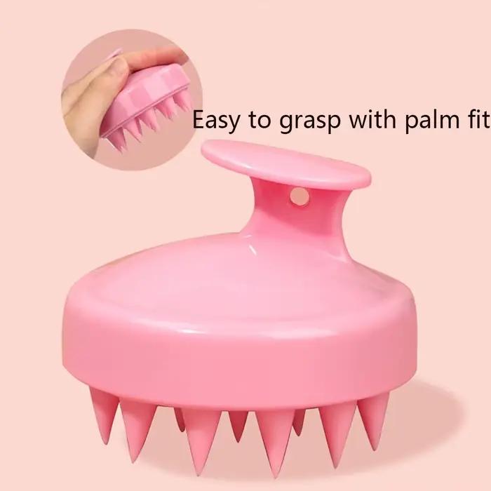 Brosse de shampoing pour cheveux, épurateur de cuir chevelu en Silicone, brosse de lavage des cheveux, brosse de nettoyage des pellicules