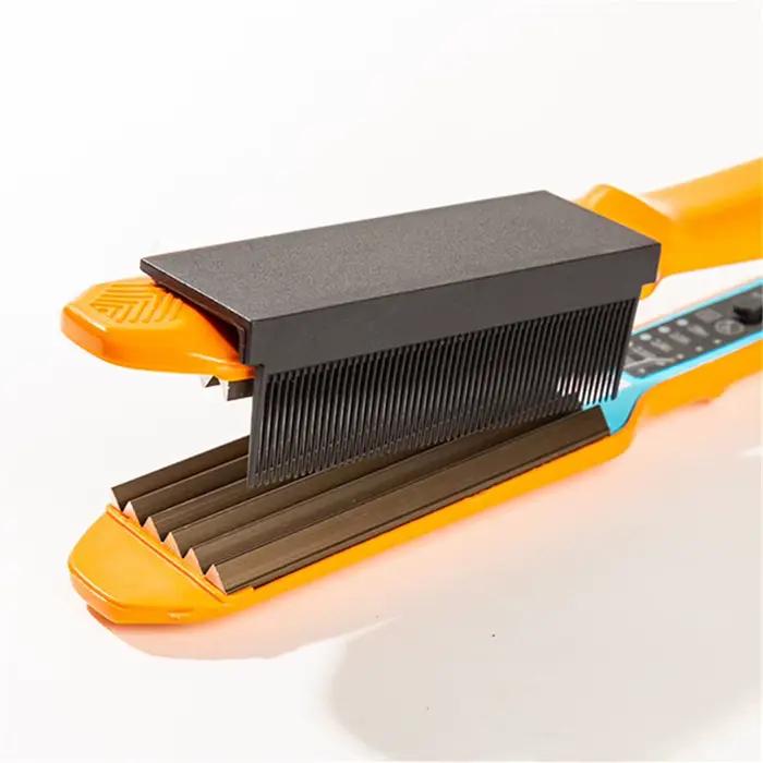 Peigne à lisser pour cheveux, peigne plat pour grands tresses, lisseur pour coiffure noueuse, 1 pièce