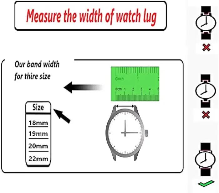 Bracelet de montre en maille d'acier inoxydable, bracelet de remplacement à dégagement rapide 12mm 14mm 16mm 18mm 20mm 22mm pour hommes et femmes