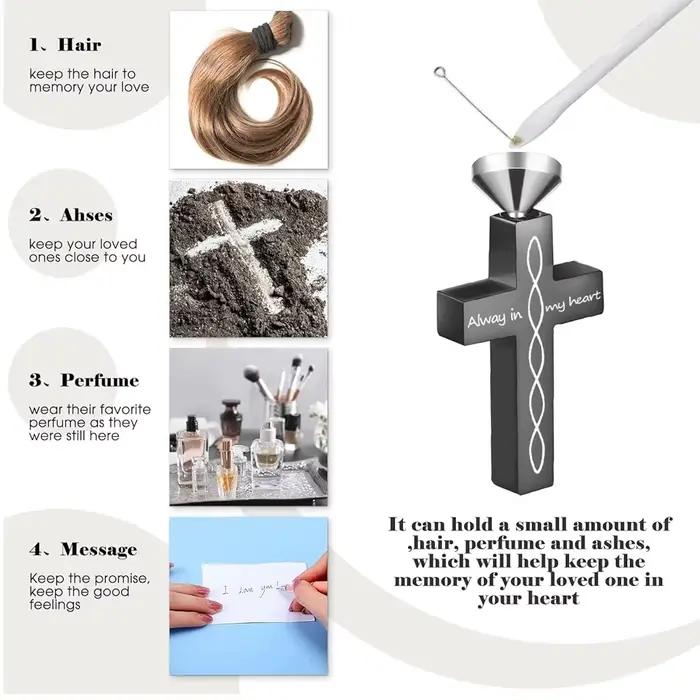 Colliers d'urne pour cendres, pendentif d'urnes commémoratives en acier inoxydable, cercle de vie, bijoux de crémation d'éternité pour cendres