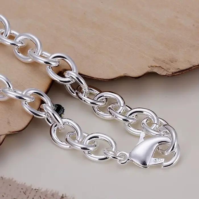 Bracelet en argent Sterling 925 pour hommes et femmes, bijoux de haute qualité, prix d'usine, livraison gratuite, offre spéciale