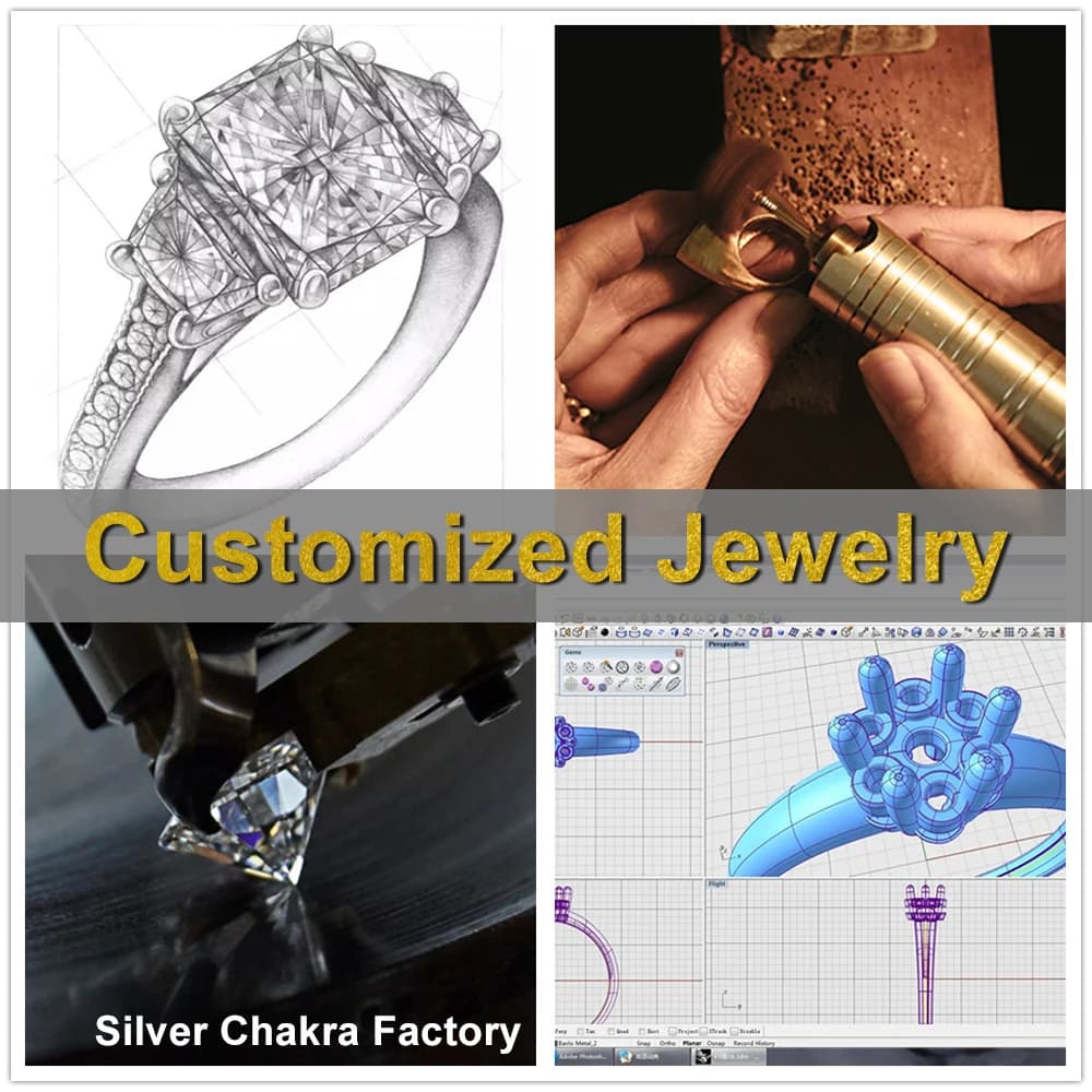 Bijoux Personnalisés en Or ou Argent, Pendentif, Collier, Boucles d'Oreilles, Bague de Mariage, Prof